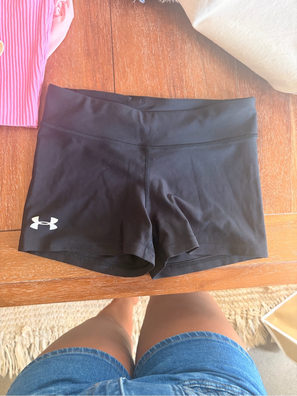 Under Armour Black Women's Compression Bike Shorts